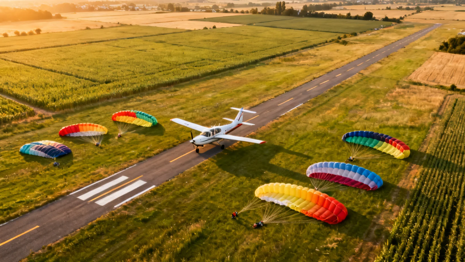 Les meilleures drop zones de France pour sauter en parachute