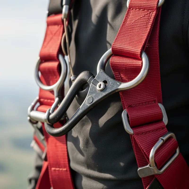 Parachute de secours : fonctionnement, procédure et sécurité